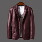 Blazer avec Col à Revers et Fermeture à Deux Boutons pour Homme | Idéal pour les Occasions Formelles et Quotidiennes
