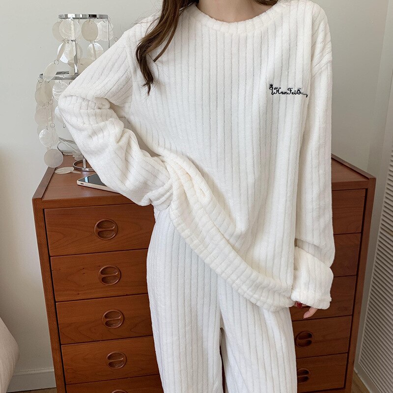 Ensemble Pyjama avec Haut Et Pantalon pour Femme | Idéal pour Les Soirées À La Maison