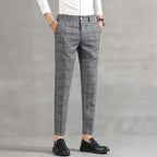 Pantalon À Carreaux Pour Homme Avec Coupe Slim | Idéal Pour Le Quotidien