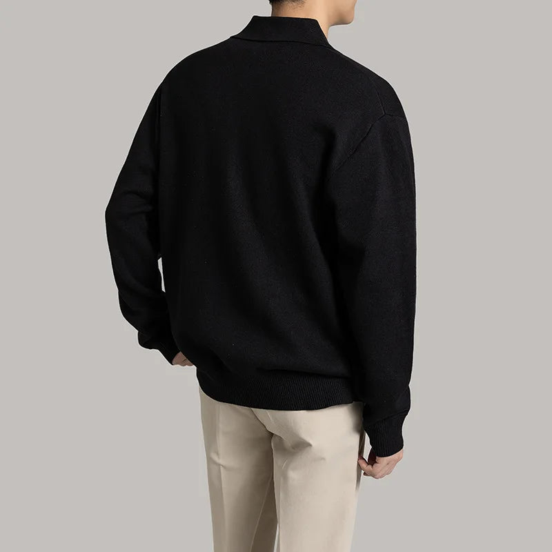 Pull avec Col et Demi-Zip pour Adulte | Idéal pour Usage Quotidien