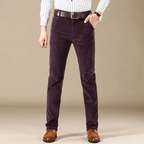 Pantalon À Fines Côtes pour Homme | Idéal pour Le Quotidien Et Les Occasions Décontractées