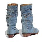 Bottes Mi-Hautes À Coupe Décontractée Pour Femmes | Idéales Pour Usage Quotidien