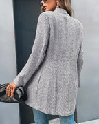 Blazer Avec Coupe Ajustée Et Manches Longues Pour Femme | Idéal Pour Les Activités Quotidiennes