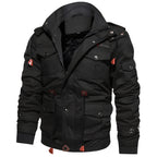 Veste Tactique Pour Homme Avec Poches Multiples | Idéal Pour La Mi-Saison Et Les Activités Extérieures