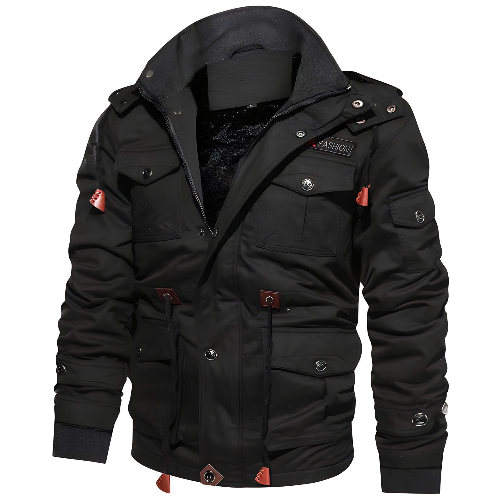 Veste Tactique Pour Homme Avec Poches Multiples | Idéal Pour La Mi-Saison Et Les Activités Extérieures