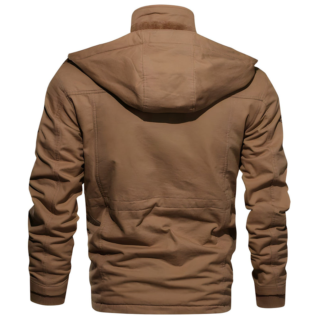 Veste Tactique Pour Homme Avec Poches Multiples | Idéal Pour La Mi-Saison Et Les Activités Extérieures