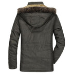 Manteau Matelassé avec Capuche pour Homme | Idéal pour Automne et Hiver