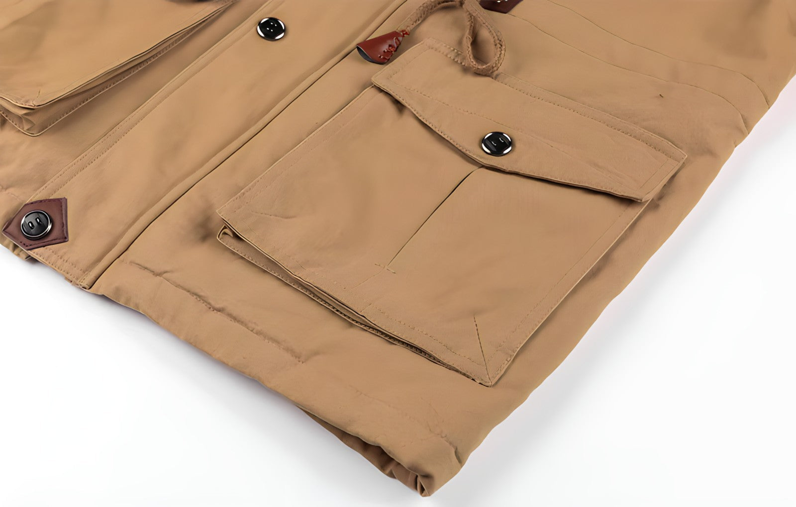 Veste Tactique Pour Homme Avec Poches Multiples | Idéal Pour La Mi-Saison Et Les Activités Extérieures