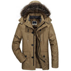 Manteau Matelassé avec Capuche pour Homme | Idéal pour Automne et Hiver