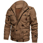 Veste Tactique Pour Homme Avec Poches Multiples | Idéal Pour La Mi-Saison Et Les Activités Extérieures