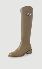 Bottes de Cavalier pour Femmes avec Fermeture Métallique | Idéal pour le Quotidien et les Loisirs