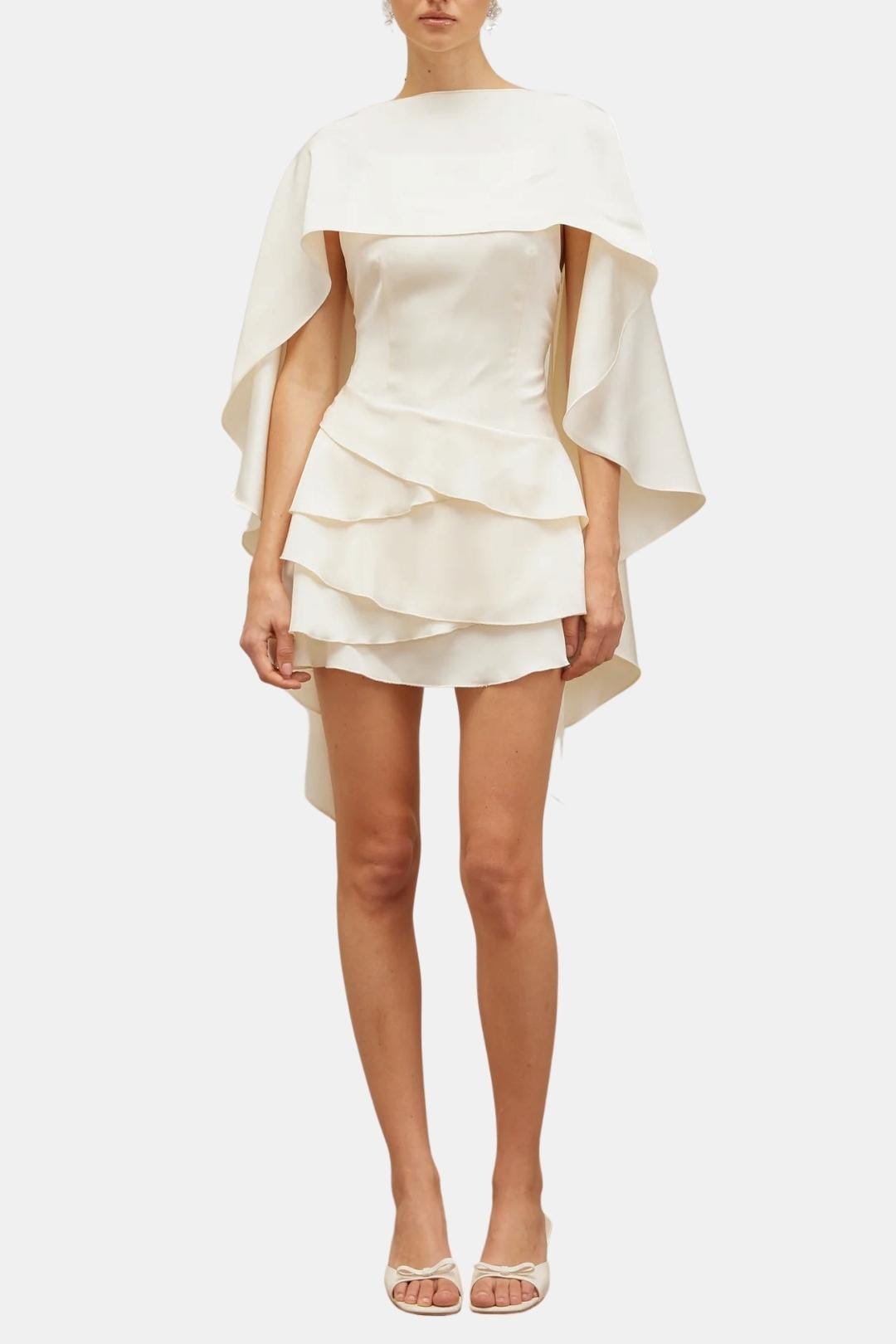 Robe Mini Avec Détails À Volants Et Dos Ouvert Pour Femme | Idéal Pour Soirées Et Événements