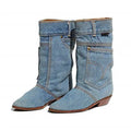 Bottes Mi-Hautes à Bout Rond pour Femmes | Idéal pour Tenues Décontractées