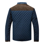 Veste Windbreaker Bicolore avec Col Montant et Fermeture Cachée pour Homme | Idéale pour la Mi-Saison et les Journées Fraîches
