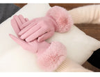 Gants à Poignet Doux avec Finition Texturée pour Femmes | Idéaux pour les Journées Froides