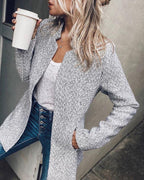 Blazer Avec Coupe Ajustée Et Manches Longues Pour Femme | Idéal Pour Les Activités Quotidiennes