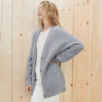 Gilet Long avec Coupe Ample pour Femmes | Idéal pour l'Automne et l'Hiver