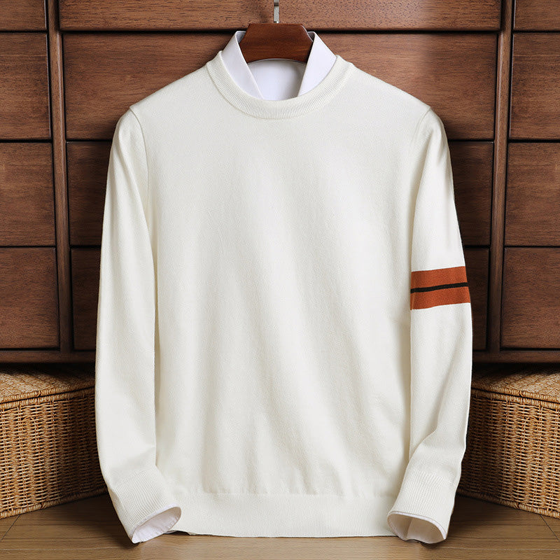 Pull À Col Roulé Avec Rayures Discrètes Pour Homme | Idéal Pour Les Saisons Automne-Hiver
