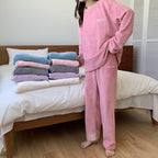 Ensemble Pyjama avec Haut Et Pantalon pour Femme | Idéal pour Les Soirées À La Maison