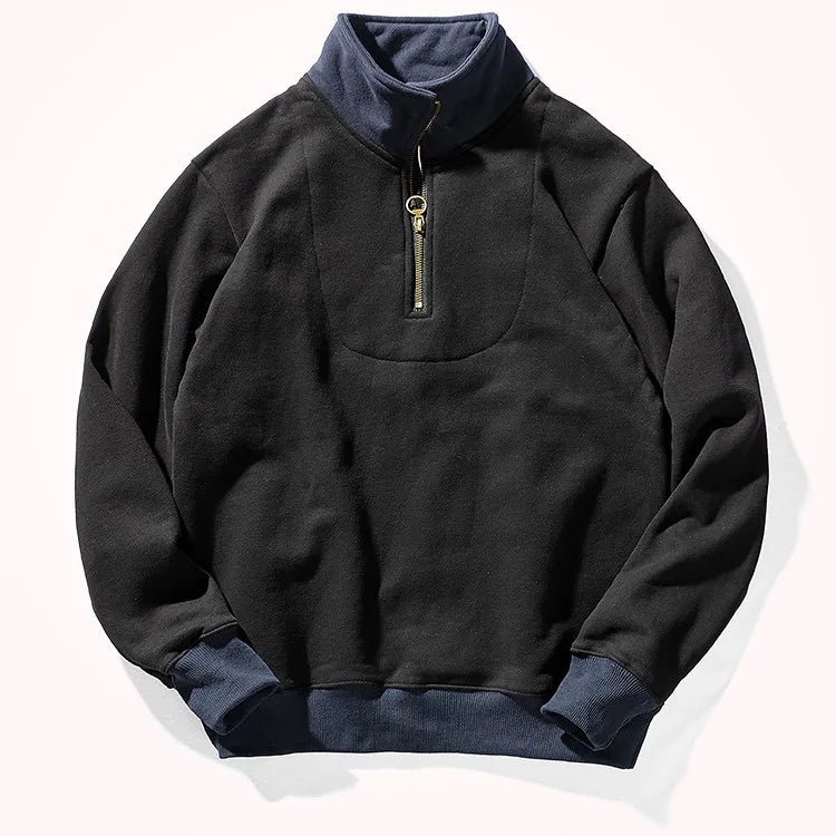 Pull À Quart De Zip Pour Homme Avec Coupe Ample | Idéal Pour Une Utilisation Quotidienne