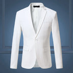 Blazer À Coupe Standard Avec Col Classique Pour Homme | Idéal Pour Usage Quotidien Et Occasions Formelles