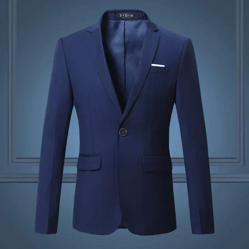 Blazer À Coupe Standard Avec Col Classique Pour Homme | Idéal Pour Usage Quotidien Et Occasions Formelles