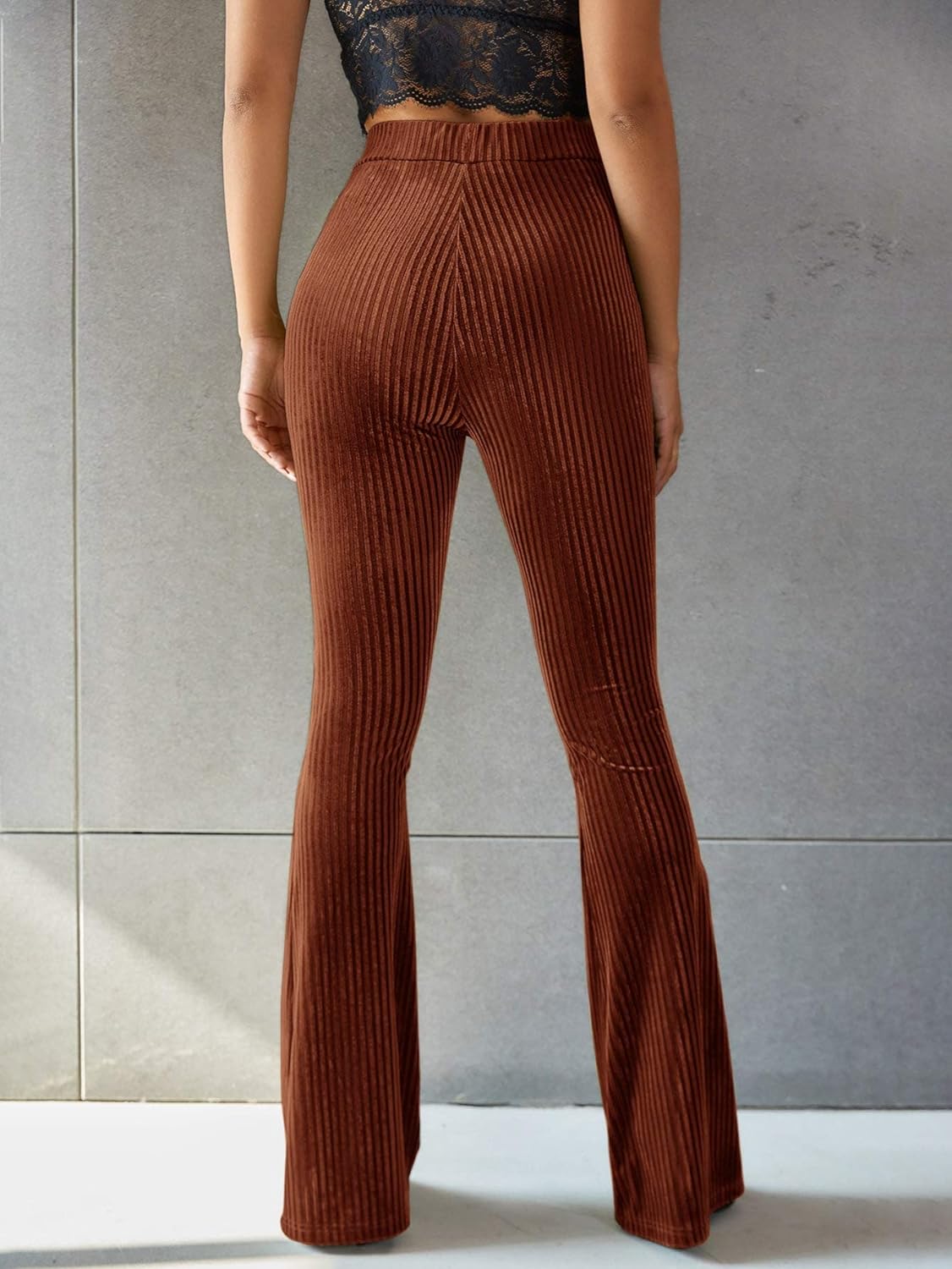 Pantalon Coupe Évasée Pour Femmes | Idéal Pour Usage Quotidien Et Sorties