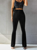 Pantalon Coupe Évasée Pour Femmes | Idéal Pour Usage Quotidien Et Sorties