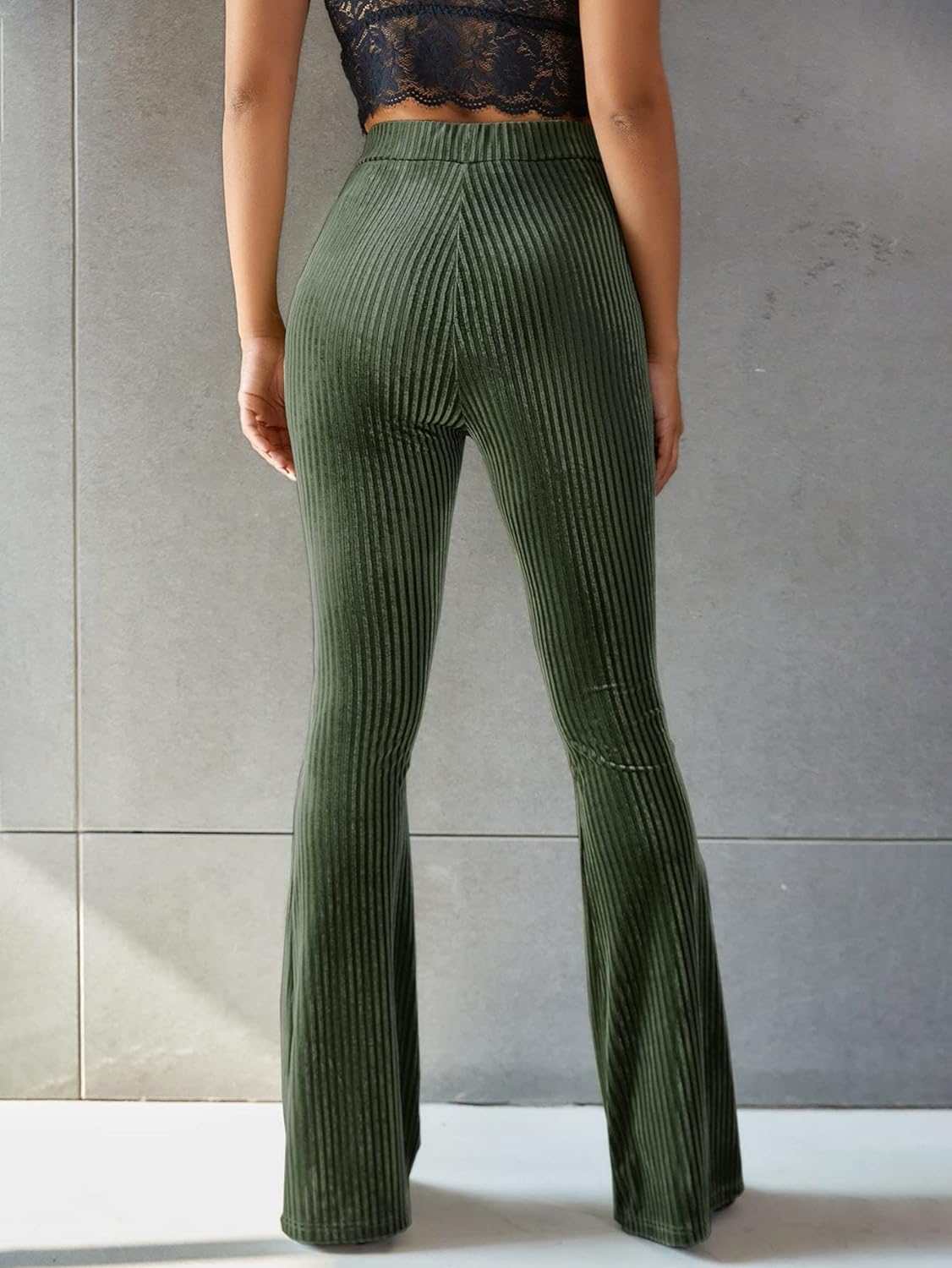 Pantalon Coupe Évasée Pour Femmes | Idéal Pour Usage Quotidien Et Sorties