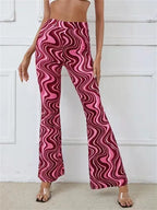 Pantalon à Coupe Droite et Taille Moyenne pour Femme | Idéal pour le Bureau et les Loisirs