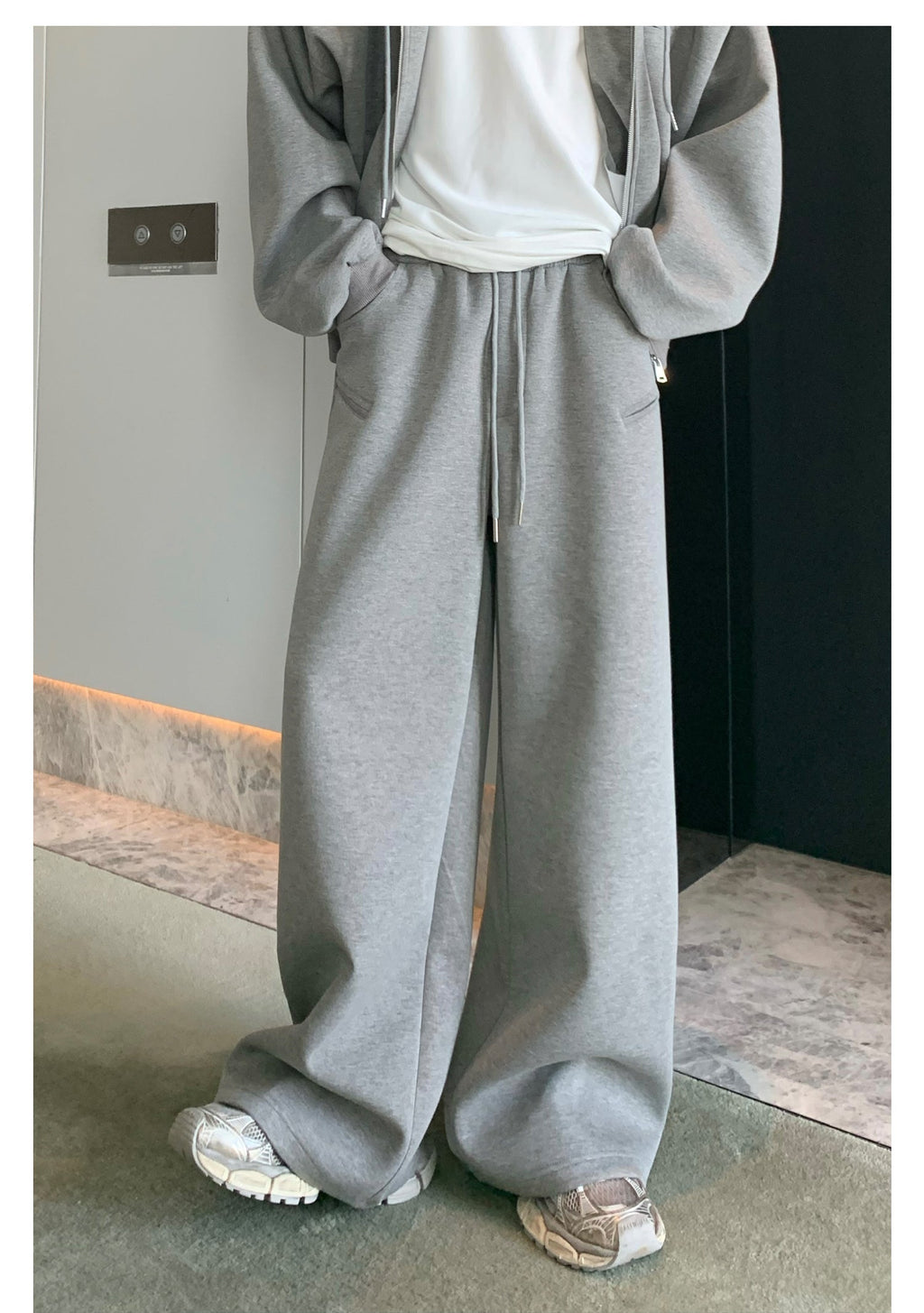 Ensemble Deux Pièces avec Haut Manches Longues et Pantalon pour Homme | Idéal pour un Usage Quotidien