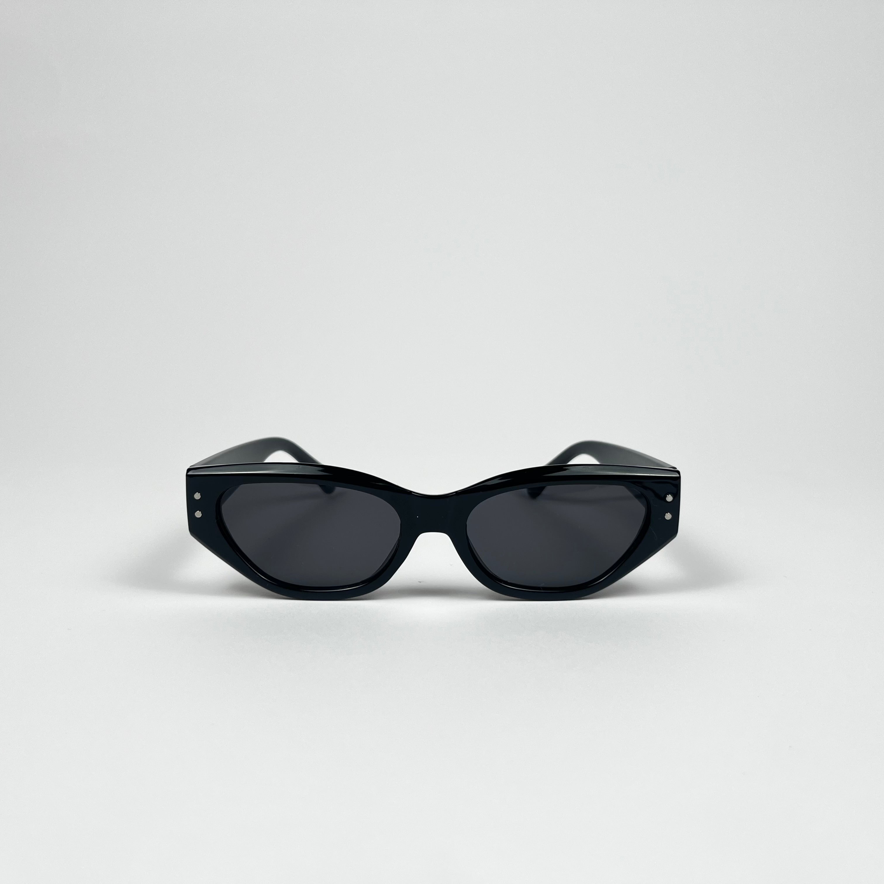 Lunettes De Soleil Cat-Eye Avec Monture Noire Pour Femmes | Idéal Pour Usage Quotidien Et Extérieur