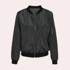 Veste Bomber Légère Avec Poches pour Femme | Idéale pour Les Journées d’Été Fraîches
