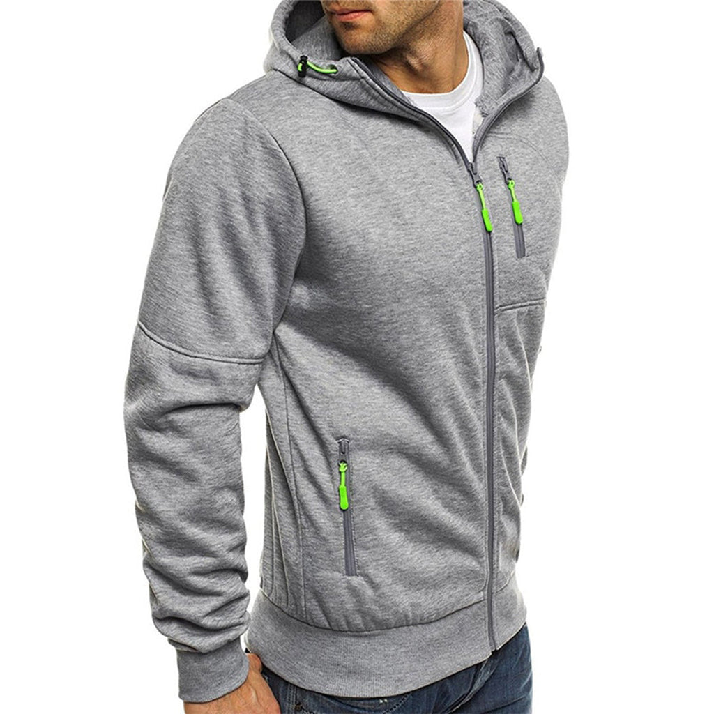 Pull Zippé Avec Capuche Pour Hommes | Idéal Pour Un Usage Quotidien