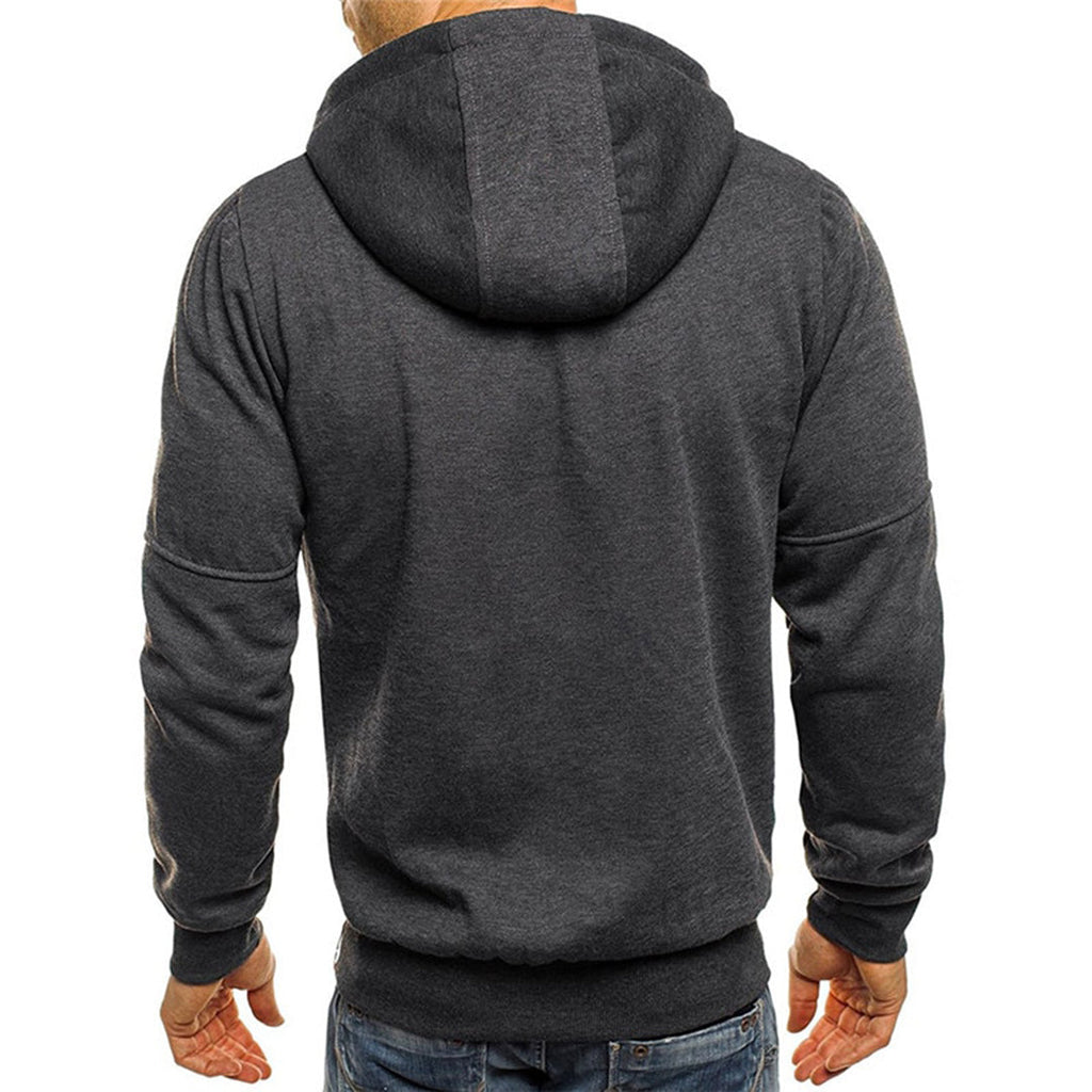Pull Zippé Avec Capuche Pour Hommes | Idéal Pour Un Usage Quotidien