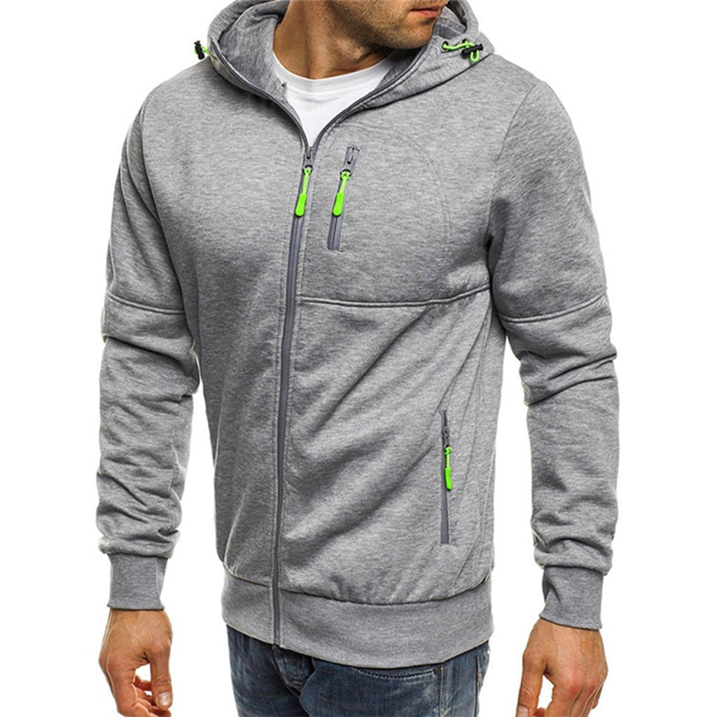 Pull Zippé Avec Capuche Pour Hommes | Idéal Pour Un Usage Quotidien