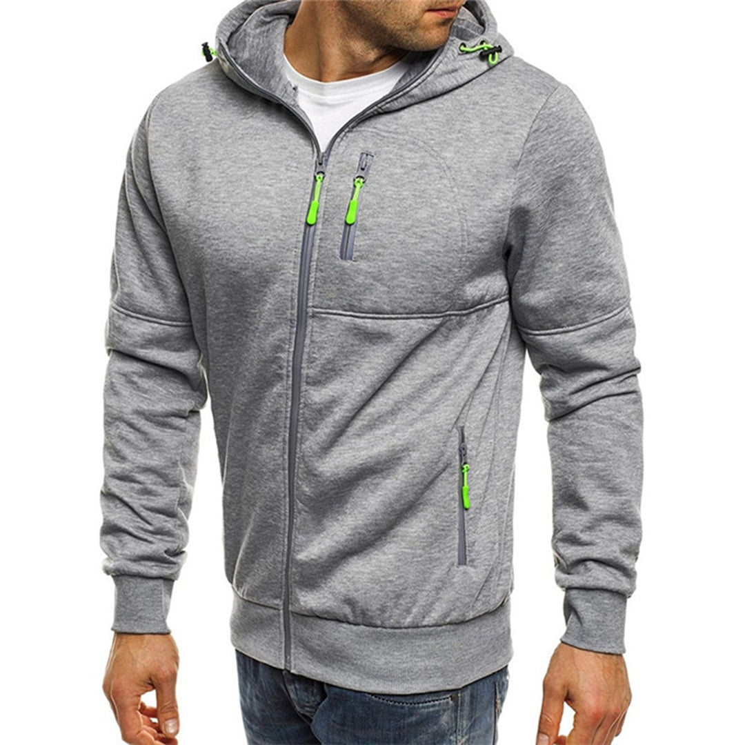 Pull Zippé Avec Capuche Pour Hommes | Idéal Pour Un Usage Quotidien