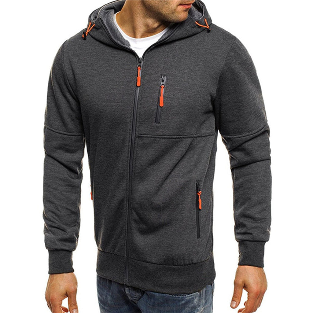 Pull Zippé Avec Capuche Pour Hommes | Idéal Pour Un Usage Quotidien