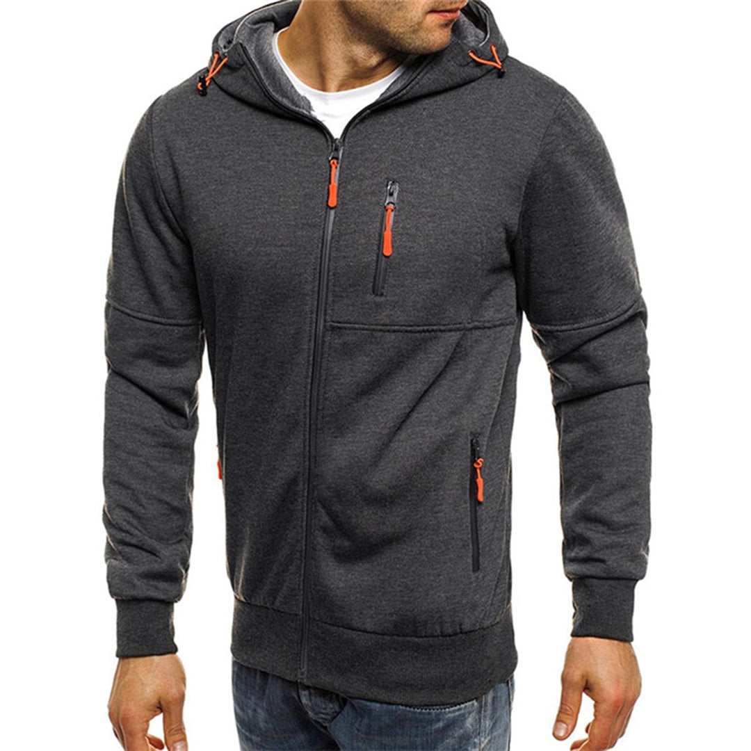 Pull Zippé Avec Capuche Pour Hommes | Idéal Pour Un Usage Quotidien