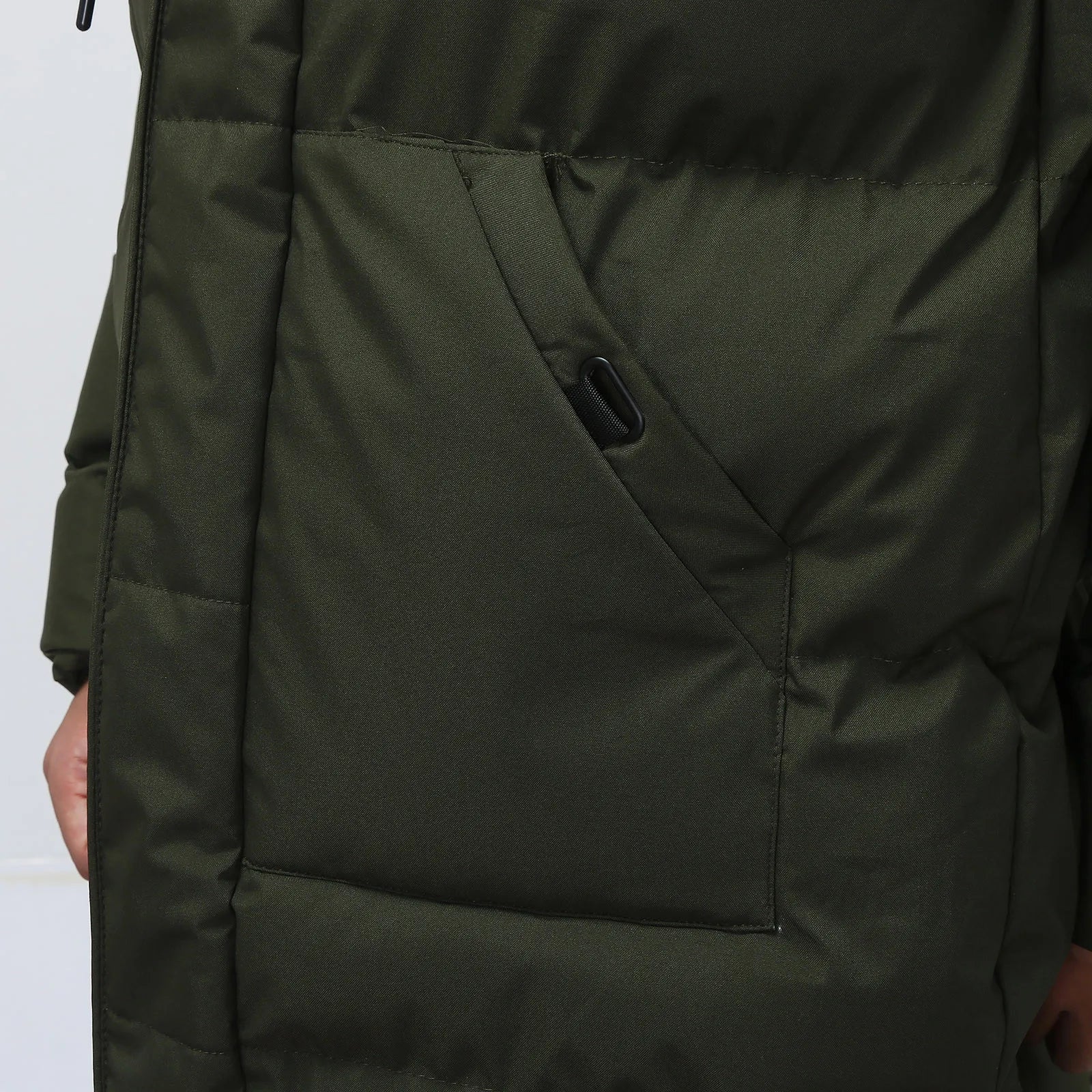Manteau Long avec Fermeture et Poches pour Homme | Idéal pour l’Hiver