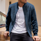 Veste Bomber Avec Poches Latérales Pour Homme | Idéal Pour La Mi-Saison