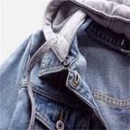 Veste en Jean avec Capuche pour Femme | Idéale pour la Mi-Saison