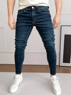 Jean Classique à Coupe Droite pour Homme | Idéal pour Le Printemps et l’Été