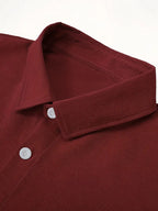 Chemise À Manches Longues Avec Coupe Droite Pour Hommes | Idéale Pour Le Quotidien Et Les Sorties