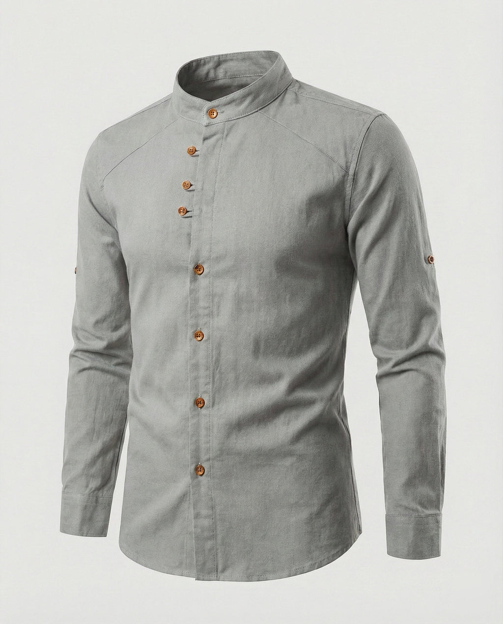 Chemise À Coupe Slim Avec Col Classique Pour Hommes | Idéale Pour Le Quotidien Et Les Occasions Formelles
