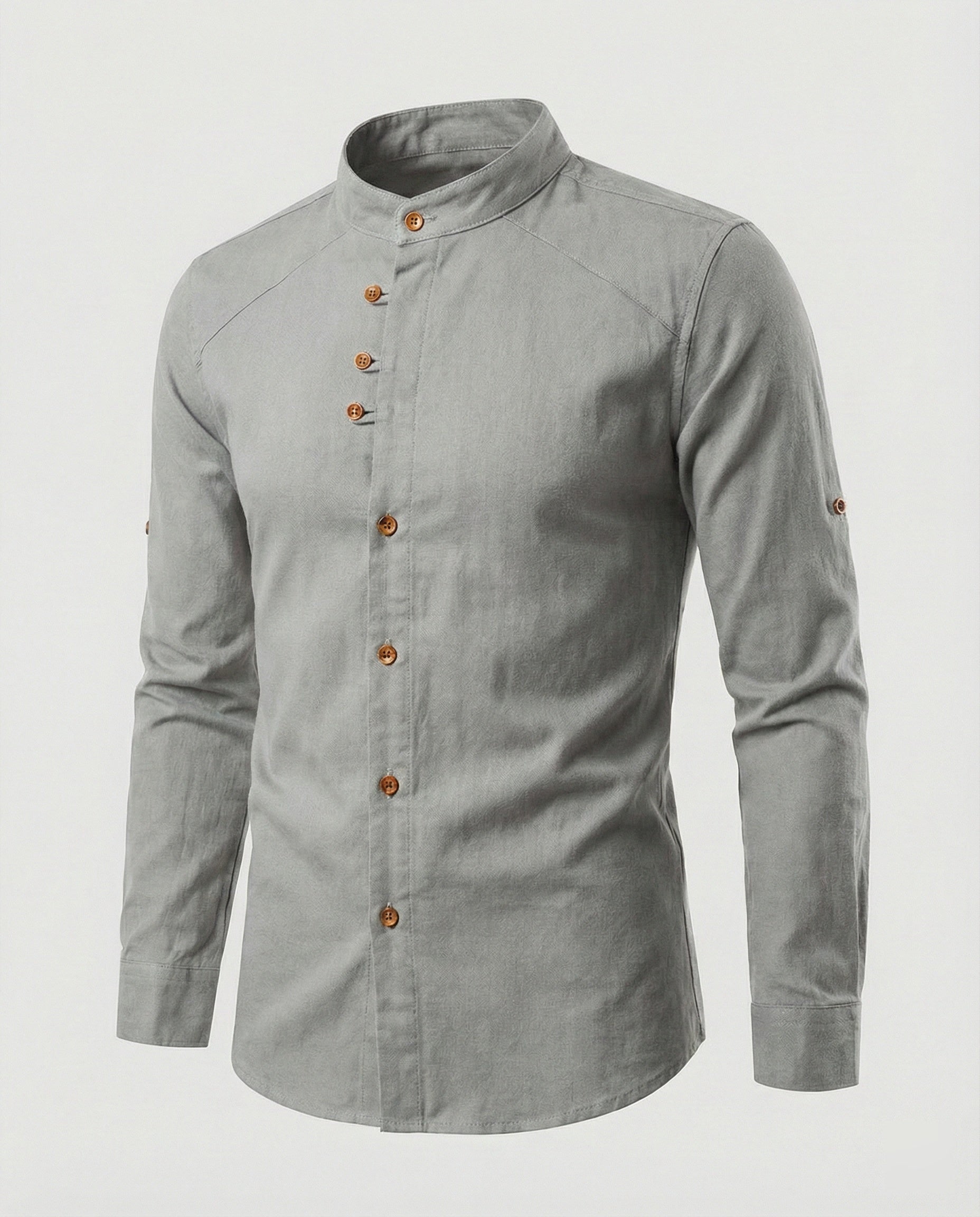 Chemise À Coupe Slim Avec Col Classique Pour Hommes | Idéale Pour Le Quotidien Et Les Occasions Formelles