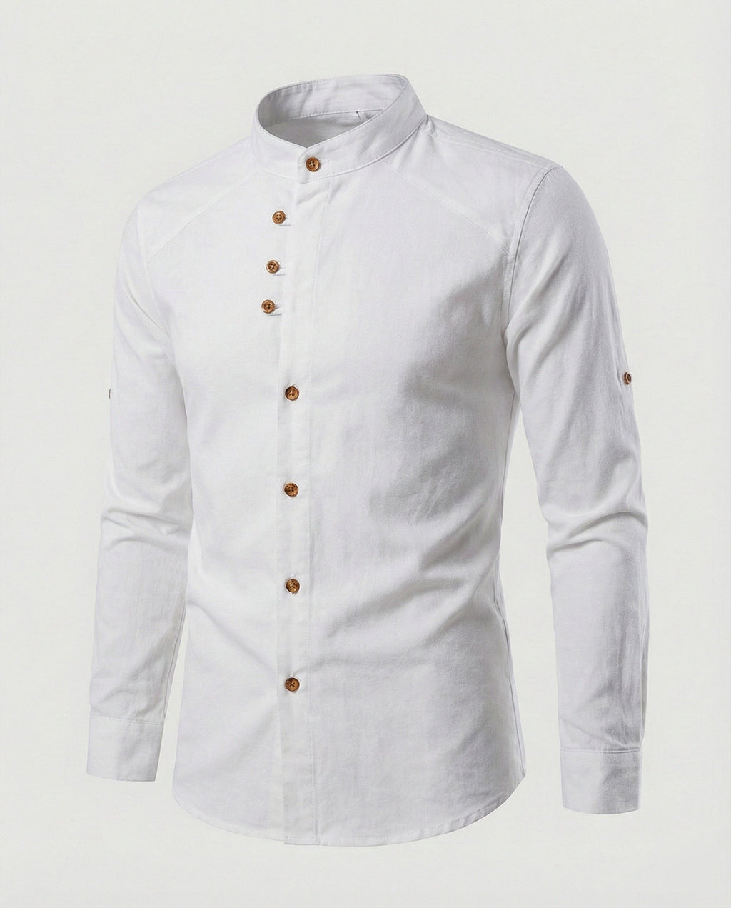 Chemise À Coupe Slim Avec Col Classique Pour Hommes | Idéale Pour Le Quotidien Et Les Occasions Formelles