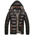 Veste Matelassée avec Fermeture Éclair et Poches pour Homme | Idéale pour l’Hiver