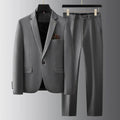 Ensemble Costume Décontracté pour Homme avec Pantalon Et Veste | Idéal pour Le Printemps Et L’Été