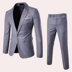 Costume Deux Pièces Avec Coupe Ajustée Pour Homme | Idéal Pour Occasions Formelles